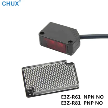 Infraroșu Senzor Reflexiv ir Senzor Fotoelectric Comutator 4m de Detectare a Detecta Distanța NPN PNP E3Z-R61 E3Z-R81