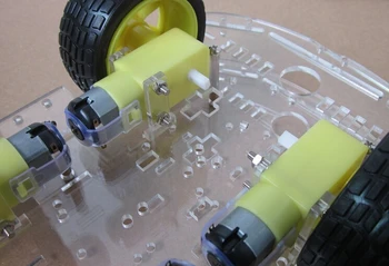 AEAK 4WD Robot Inteligent Șasiu Auto Kituri pentru arduino cu Viteză Encoder Noi