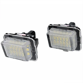 2 buc de Eroare LED fără Numărul de Înmatriculare Lampă de Lumină Pentru Mercedes Benz W205 W221 W212 CLA C117 R172 W204 2D/4D/5D 2011-2020