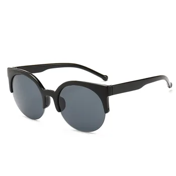 Moda Retro cadru Jumătate Bărbați ochelari de Soare pentru Femei personalitate Clasic de ochelari de soare de Designer de Lux Masculin Feminin Nuante UV400 ochelari