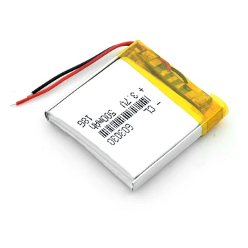 NOU 1/2/4buc 603030 500mAh 3.7 V Reîncărcabilă LIPO Baterie Li-Polimer de Litiu Celule pentru MP3 MP4 GPS DVD Recorder Power Bank
