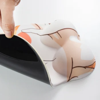 NieR:Automata Mouse Pad 3D Fesă Jos Încheietura Restul 2B Sexy Rogojini Jocuri Anime Girl Mouse Pad cu Încheietura Restul Mouse-ul mat Mousepad