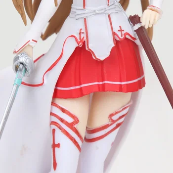 Anime MP Sabie de arta on-line Asuna Colecție de Acțiune Figura SAO Yuuki Asuna Model de Jucărie 18cm