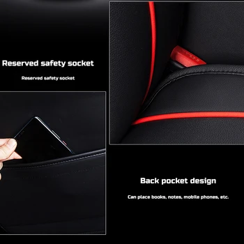 ZHOUSHENGLEE Piele scaun auto capac pentru Honda Civic Accord se Potrivesc Element Eliberat Viață Coaja de accesorii auto auto-styling