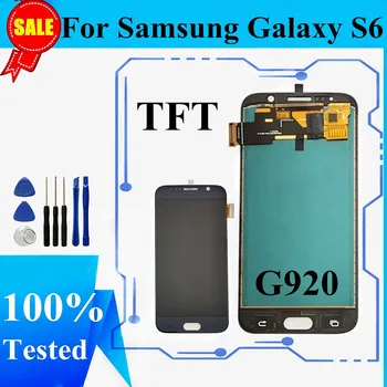 LCD Pentru Samsung Galaxy S6 Ecran Pentru SM-G920F Ecran LCD Tactil Digitizer Pentru SAMSUNG S6 G920 Display LCD de Înlocuire Pentru SM-S6