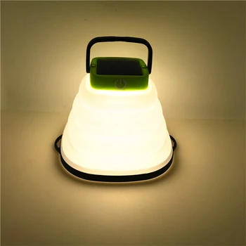 Pliabil cu LED Felinar Portabil Pliabil Lampa de Cort Impermeabil în aer liber Camping Drumetii Lumină Interioară Readingbattery de Încărcare USB