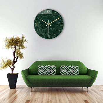1 BUC Marmură, Ceas de Perete Decorative Simple Creative Nordic Moderne Marmură, Ceas Ceas de Perete pentru Camera de zi Bucatarie Birou Dormitor