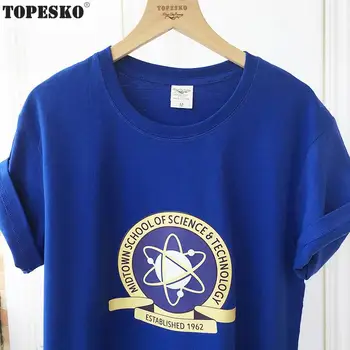 TOPESKO Tricouri Tom Holland Teuri Știință și Tehnologie facultatea de Imprimare Bărbați Femei Maneci Scurte T-Shirt Casual Tees
