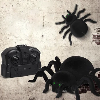 Perete de Alpinism Spider Jucării Control de la Distanță cu Infraroșu RC Tarantula Glumă Truc Oribil Jucărie Simulate cu Blană Electronice Spider