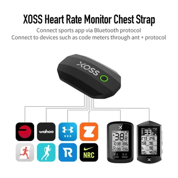 Impermeabil Bluetooth Wireless ANT+ de Sănătate de Fitness Smart Senzor de Ritm Cardiac Monitor Cu Curea de Piept Senzor de Ritm Cardiac