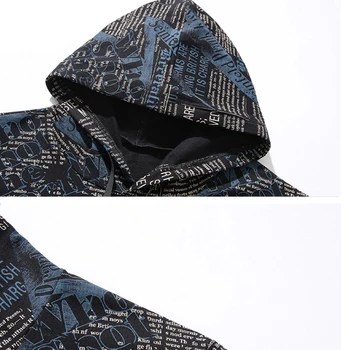 10XL Jachete de Dimensiuni Mari Bărbați Hoodie de Moda Streetwear 2020 Toamna Plus Dimensiune Hoodies 9XL 10XL Topuri Supradimensionate Tricoul HX515
