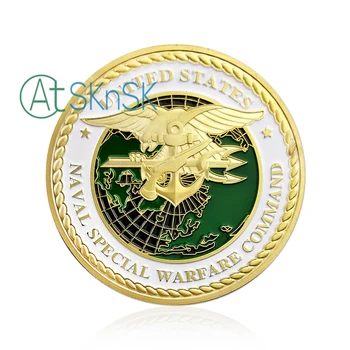 IPC este Navy SEALS Forțele Speciale Moneda Seal Militare americane de AER de MARE de TEREN Comemorative de Suveniruri Monede de Colecție
