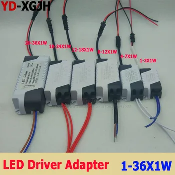 10BUC/Lot 4-7X1W Driver LED de Alimentare Adaptor de Intrare-AC85-265V Izolarea de Iluminat cu Transformator de Curent Constant 220mA