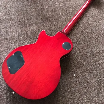 Tiger Flacără standard personalizate chitara electrica Standard gitaar,Rosewood fingerboard.o bucată de gât și 1bucată corpul guitarra.