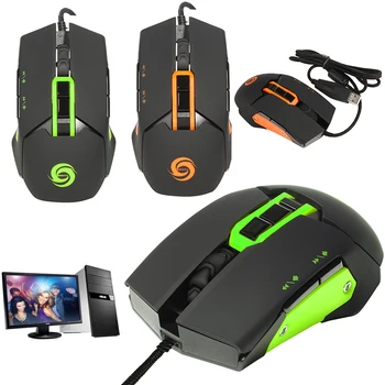 9 Butonul Profesionale cu Fir USB Gaming mouse Mouse Gamer 3500 DPI Pentru PC, Laptop, Calculator Desktop PC Joc stanga Dreapta