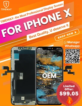 OEM LCD Pentru iPhone 11/Pro/ Pro Max Display Cu Truetone Digitizer 3D Touch Ecran Înlocuire Pentru iPhone 11 iPhone X LCD