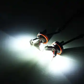2 buc LED-uri Angel Eyes INEL Halo de Lumină Lampă cu Bec H8 Pentru BMW E82 E87 E90 E91 E92 M3 E93 E60 E61 E63 X5 E70 E71 X6 Z4 E89 6000K