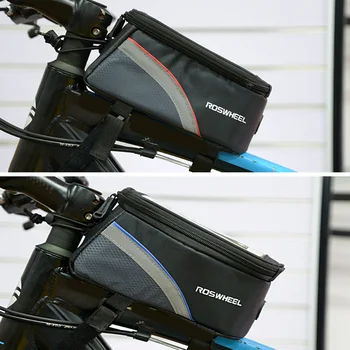 ROSWHEEL Ciclism Saci forma de U, Forma de Cadru de Biciclete Coș Bicicleta Geanta Pentru Mobil 5.5 inch Telefon rezistent la apa Noua
