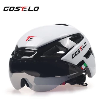 Noul design Costelo Ciclism Lumina Casca MTB Road Bike Helmet Casca de Bicicleta Viteza Airo RS Ciclismo Ochelari de protecție în condiții de Siguranță Bărbați Femei
