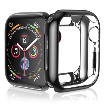 Caz+banda pentru Apple Watch 38mm curea 42mm iWatch Accesorii centura mialnese buclă bratara apple watch serie 3 4 5 6 SE 40mm 44mm