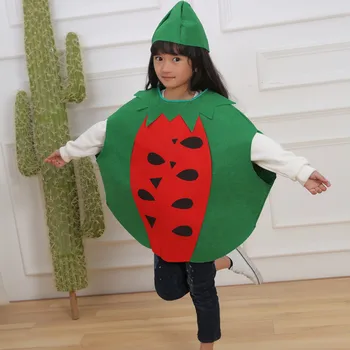 Copii Copii de Anul Nou Petrecere de Familie Desene animate de Fructe Costume Cosplay pepene verde/Capsuni/apple Haine pentru Băieți și Fete