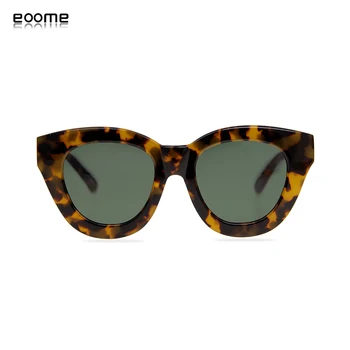 Eoome KW-doamna ochelari de soare clasic oricând model mai buna calitate import luminoase testoasa de culoare cu caz