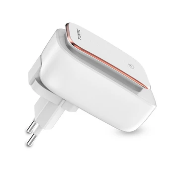 Fierbinte 5V 3.4 a(Max) 3-Port Lampa LED USB Adaptor Încărcător 2-ÎN-1 Travel Perete UE NE Auto-ID Încărcător de Telefon Mobil pentru iPhone Samsung