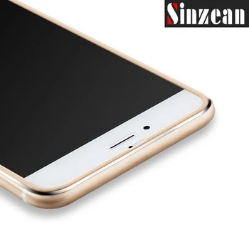 Sinzean 50pcs Pentru iphone 8 plus/7 plus/ 6/6S Plus 3D Curbat Complet acoperite cu aliaj de Titan Marginea Temperat pahar ecran protector