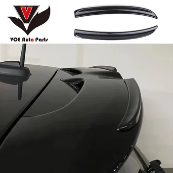Fibra de Carbon UV Protejate Stil Black Red JCW Spoiler Decor Extindere pentru Mini Cooper F55 F56 (2 Buc/Set)