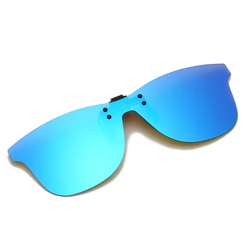 Piața Clip pe Flip-up Polarizat Lentile Pentru Ochelari baza de Prescriptie medicala Femei Bărbați de Conducere de Noapte Viziune Ochelari de Protecție UV ochelari de Soare