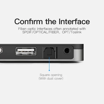 Intervenție Digital Cablu Audio Optic 1m 5m Pentru Amplificatoare Blu-ray DVD Toslink SPDIF Cablu pentru Xbox 360, PS4 Soundbar Cablu de Fibra