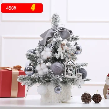 Mini Pom de Crăciun Artificial cu LED Șir de Lumini și Ornamente de Masă Centerpieces cel Mai bun DIY Decoratiuni de Craciun THIN889