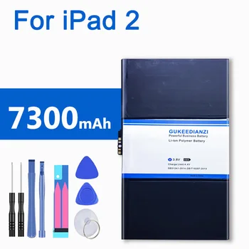7300mAh Baterie Pentru Tableta iPad 2 A1395 A1396 A1397 A1376 A1316 Li-ion Polimer Baterie Pentru Apple iPad2