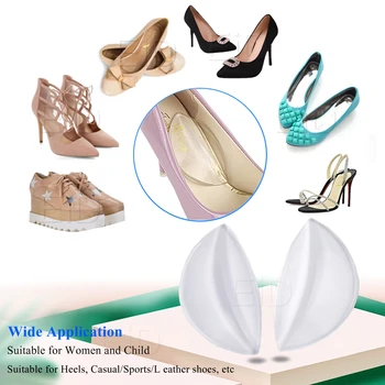EiD Silicon Gel Suporturi de Arc Antepiciorului Tampoane pentru Femei, omul Sandale cu Toc Introduce Pad Masaj Picior de Îngrijire Pantofi Tălpi Unic