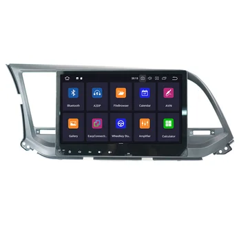 Android 10.0 4G+64GB GPS Radio player Multimedia Pentru Hyundai Elantra 2016 2017 2018 auto Auto Stereo GPS Unitate Cap jucător de radio