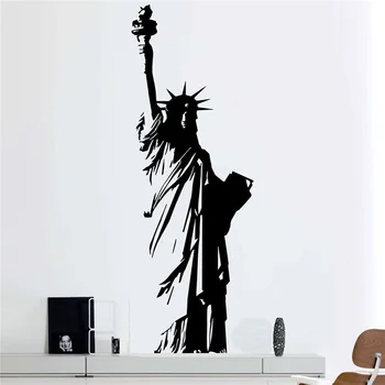 New York, Statuia Libertății Imagine Autocolant de Perete Home Decor Camera de zi Vinil Detașabil Detașabil Art Decor Autocolant Perete J283