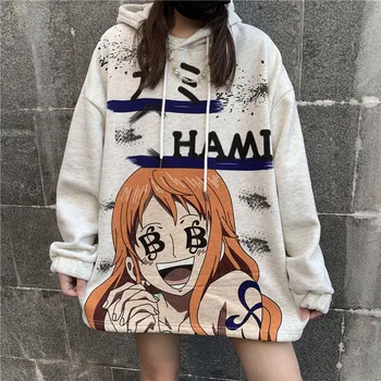 NiceMix Harajuku hoodies femei plus catifea cu mâneci lungi cupluri topuri 2020 haine coreene o-gât supradimensionate student sweatershirt