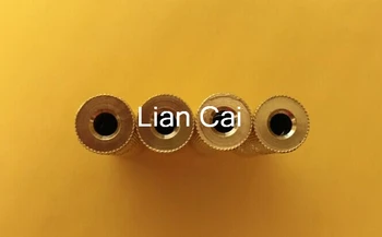 10buc 3.5 mm de sex Feminin Feminin de 3,5 mm F/F Audio Adaptor Cuplaj de Metal Placat cu Aur Conector