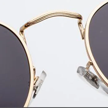Yoovos 2021 Rotund ochelari de Soare Femei Oglindă Metalică de Brand Designer de ochelari de Soare Retro Ochelari de soare Ochelari de Soare de Conducere Oculos De Sol UV400