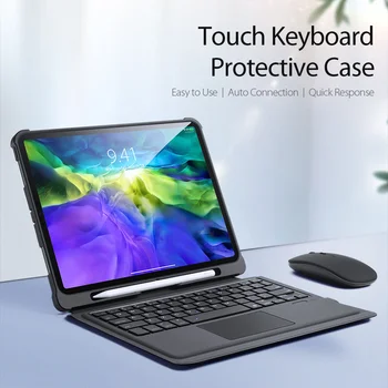Magic Caz de Tastatură Pentru 2020 iPad Pro 11 Pentru 2018 iPad Pro 11 inch Bluetooth Wireless Keyboard Magnetic se Acoperă cu Touchpad