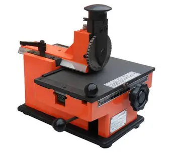 Semi-automate foaie embosser metal ștanțare printer mașină de marcare eticheta 4mm instrument Y313
