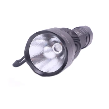 Manta Ray C12 NOUĂ Versiune Aliaj de Aluminiu DIY LED-uri Lanterna Shell Gazdă cu SMO Reflector, Lentilă de Sticlă