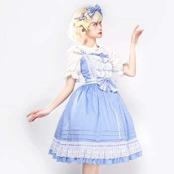Classic Lolita JSK Rochie Scurta Rochie de Petrecere de Magic Tea Party