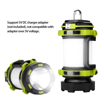 Camping light LED multi-funcție USB de încărcare de camping lumina de Urgență lanterna portabil