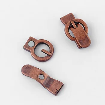 5sets Farmece Catarama Incuietoare Magnetică Pentru 5mm 10mm Plat din Piele de Cablu Diy Brățară de Bijuterii a Face Constatări Accesorii