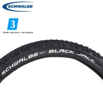 Schwalbe biciclete anvelope Black Jack din sârmă de oțel 12x1.90 de copii de echilibru vehicul vehicul off-road 20x1.90 mici roata diametru anvelope