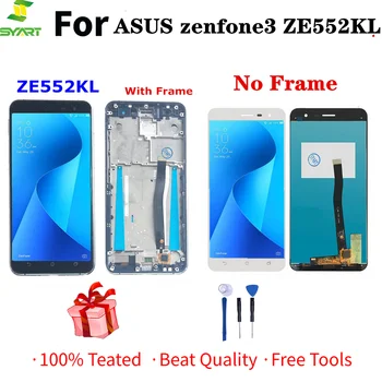 LCD Ecran Pentru Asus ZenFone 3 ZE552KL Ecran LCD Panou de Ecran Tactil Digitizer Cadru de Montaj Pentru ZE552KL Z012D Z012DC Z012DAS
