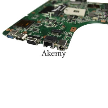 Akemy K53SV placa de baza Pentru Laptop Asus K53SV K53SC K53S K53 Test original, placa de baza REV2.1/2.4/3.0/3.1 GT520M card