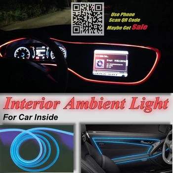 Pentru Mercedes Benz MB SLK R170 R171 R172 Auto Interior Lumina Ambientala iluminare Panou de Mașină în Lumina Benzi de Fibră Optică Trupa