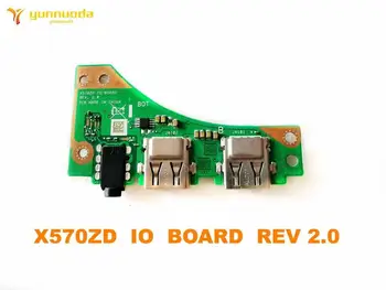 Original Pentru ASUS X570ZD USB placa Audio placa de X570ZD IO BOARD REV 2.0 testat bun transport gratuit